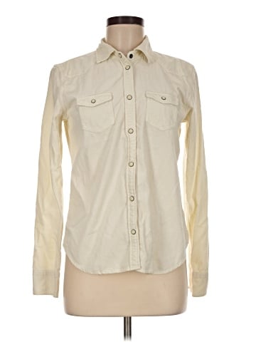 American Eagle Outfitters Long Sleeve Button-Down Shirt (view 1)