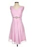 Unbranded 100% Polyester Pink Cocktail Dress Size 6 - photo 1