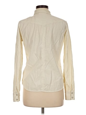 American Eagle Outfitters Long Sleeve Button-Down Shirt (view 2)