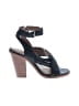 FRYE Black Sandals Size 8 1/2 - photo 1