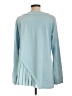 Soft Surroundings Blue Sweatshirt Size L - photo 2