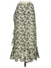 Max Studio Floral Green Casual Skirt Size XS - photo 2