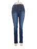 Curve Appeal Solid Blue Jeans Size 12 - photo 1
