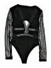 Shein Black Bodysuit Size L - photo 1