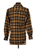 Frank & Eileen Plaid Yellow Long Sleeve Blouse Size XS - photo 2