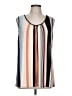 Corvia Orange Sleeveless Blouse Size L - photo 1