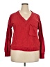 Pilcro 100% Cotton Red Pullover Sweater Size 2X (estimated) - photo 1