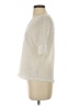Bar III Ivory Short Sleeve Blouse Size XS - photo 5
