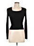 Shein 100% Polyester Black Long Sleeve T-Shirt Size 12 - photo 1