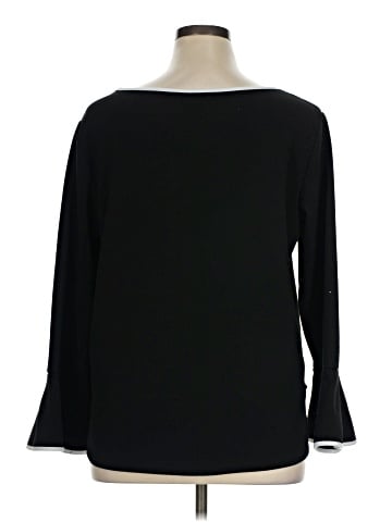 Green Envelope Long Sleeve Top (view 2)