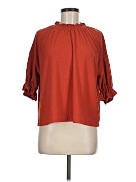 Madewell Clipdot Ruffle Top (view 1)