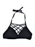 Mossimo Solid Black Swimsuit Top Size M - photo 1