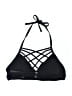 Mossimo Solid Black Swimsuit Top Size M - photo 2