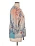 Cathy Daniels Floral Multi Color Tan Cardigan Size XL - photo 4