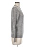 Uniqlo 100% Cotton Gray Pullover Sweater Size M - photo 4