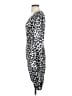 Caroline Constas Animal Print Silver Cocktail Dress Size S - photo 5