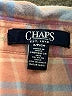 Chaps 100% Cotton Plaid Blue Long Sleeve Button-Down Shirt Size S - photo 7