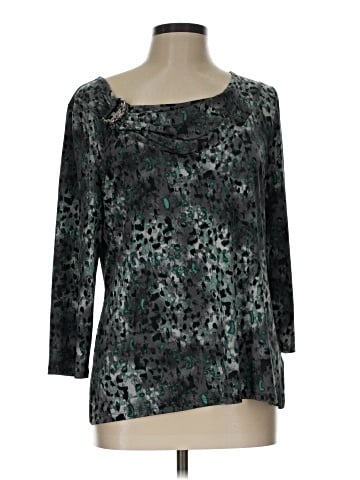 Dana Buchman 3/4 Sleeve T-Shirt (view 1)