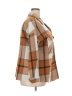 Shein Curve 100% Polyester Plaid Tan Jacket Size 2X - photo 4