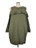 Torrid Green Casual Dress Size 4X Plus (4) - photo 1