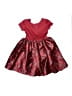 H&M Argyle Red Burgundy Dress Size 6X - 7 - photo 2
