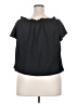 Unbranded 100% Polyester Black Short Sleeve Top Size XXL - photo 2