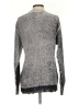 Steve Madden 100% Cotton Metallic Silver Pullover Sweater Size S - photo 2