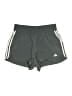 Adidas 100% Polyester Solid Green Athletic Shorts Size XL - photo 1