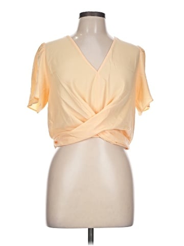Banana Republic Factory Store Short Sleeve Blouse (view 1)