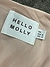 Hello Molly 100% Polyester Silver Cocktail Dress Size 2 - photo 7