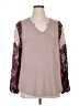 Maurices Purple Long Sleeve Blouse Size XL - photo 1