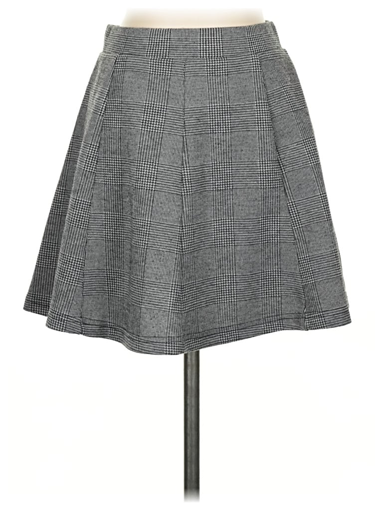 Pre-owned Revamped Casual Skirt In Gray
