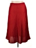 J.Crew 100% Polyester Solid Red Casual Skirt Size XXL - photo 2