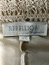 Rebellion Paisley Ivory Shorts Size XS - photo 3