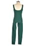Vitality Solid Green Jumpsuit Size S - photo 2