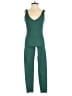 Vitality Solid Green Jumpsuit Size S - photo 1