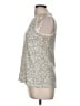 CeCe Silver Sleeveless Blouse Size M - photo 5
