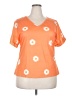 Unbranded Orange Short Sleeve T-Shirt Size XXL - photo 1