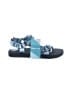 Assorted Brands Blue Black Sandals Size EU 38 - photo 1