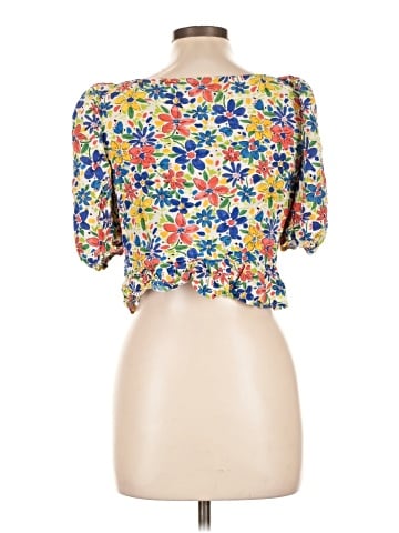 Topshop Short Sleeve Blouse (view 2)