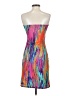 Shein Graphic Orange Cocktail Dress Size S - photo 2