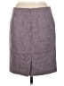 Talbots Solid Gray Casual Skirt Size 8 Petite - photo 2