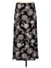 Roz & Ali Print Black Formal Skirt Size Med Petite - photo 1