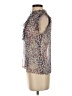 Intermix Silver Sleeveless Blouse Size S - photo 5