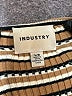 Industry Stripes Brown Sleeveless Top Size L - photo 7