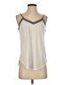Chaser Silver Sleeveless Top Size S - photo 1