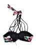 Hula Honey Tropical Black Swimsuit Top Size S - photo 2