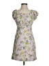 Caroline Constas Floral Gray Cocktail Dress Size S - photo 1