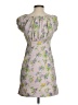 Caroline Constas Floral Gray Cocktail Dress Size S - photo 2