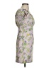 Caroline Constas Floral Gray Cocktail Dress Size S - photo 4